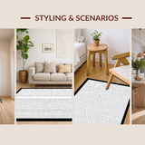 Chic Monochrome Notebook Aesthetic(Black)