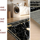 Chic Gold Geometric Motif(Black)