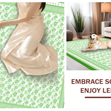 Lively Green Petal Art(Green)