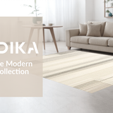 Fresh Earthy Stripe Motif(Beige)