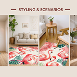 Lush Greenery Flamingo Theme(Pink)