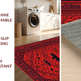 Contemporary Whale Graphic Motif(Red)