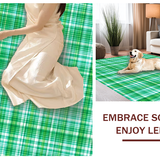 Inviting Farmhouse Striped Visual(Green)