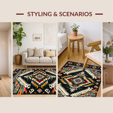 Tribal Inspired Geometric Aesthetic(Black)