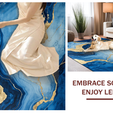 Stylish Fluid Color Blend(Blue)