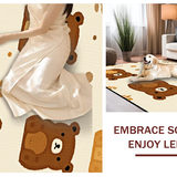 Delicate Pastel Bear Illustration(Beige)