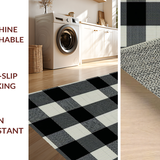 Chic Monochrome Gingham Aesthetic(Black)