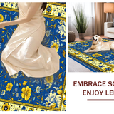 Playful Brightly Colored Ogee Style(Blue)