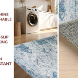 Contemporary Earthy Lattice Design(Blue)