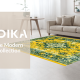 Charming Bright Patterned Ensemble(Yellow)