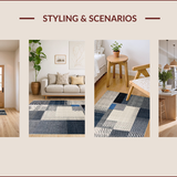 Contemporary Ogee Gray Tones(Gray)