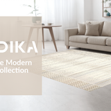 Ultra Soft Area Rug, Non Slip, Stain Resistant, Washable Area Rugs for Living Room, Bedroom, Luxurious Creamy Shag Pattern(Beige)