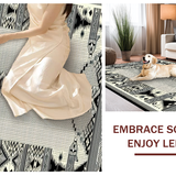 Eye Catching Modern Striped Texture(Gray)