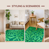 Artistic Layered Fuzzy Composition(Green)