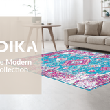 Modern Floral Distressed Aesthetic(Pink)
