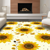Elegant Botanical Round Composition(Yellow)