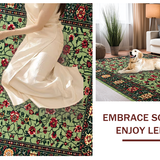 Art Nouveau Inspired Floral Elegance(Green)