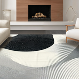 Chic Black and White Motif(Black)