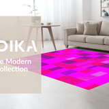 Eclectic Colorful Patterned Creativity(Pink)