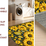 Artistic Sunflower and Butterfly Blend(Yellow)