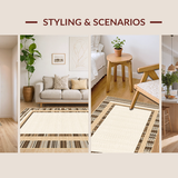 Charming Casual Geometric(Beige)