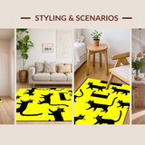 Distinctive Artistic Feline(Yellow)