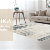 Ultra Soft Area Rug, Non Slip, Stain Resistant, Washable Area Rugs for Living Room, Bedroom, Subtle Gray Animal Print Style(Gray)