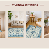 Blue Tiled Aesthetic(Beige)