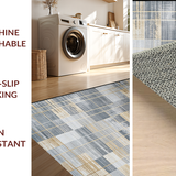 Vibrant Textured Geometric Arrangement(Gray)