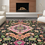 Chic Earthy Toned Geometric Ensemble(Black)