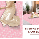 Elegant Cozy Checkerboard Aesthetic(Pink)