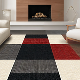 Chic Rustic Monochrome Checker Design(Beige)