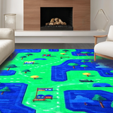 Colorful Interactive Urban Map(Green)