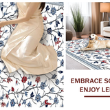 Contemporary Colorful Bird Illustrations(White)