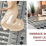 Elegant Textured Gray Wave Design(Black)