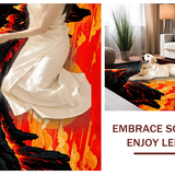 Energetic Abstract Heatwave Design(Red)