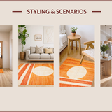 Whimsical Boho Earthy Tones(Orange)