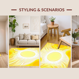 Radiant Sunshine Gradient Motif(Yellow)