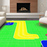 Vibrant Urban Landscape Play Mat(Green)