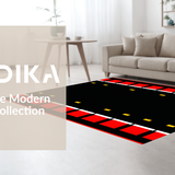 Contemporary Bold Track Motif(Red)