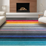 Eclectic Dark Grey Geometric Arrangement(Yellow)