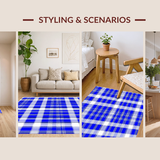 Contemporary Blue and White(Blue)