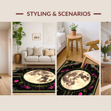 Bold Moonbeam Colorful Composition(Black)