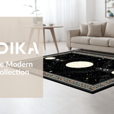 Gothic Black Floral Arrow Design(Black)