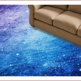 Vibrant Cosmic Glitter Design(Blue)