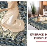 Elegant Woven Tiled Design Inspiration(Blue)