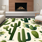 Whimsical Tropical Leaf Composition(Beige)