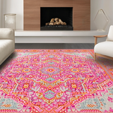 Whimsical Vintage Tiled(Pink)