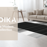 Trendy Black and White Camping Surface(Black)