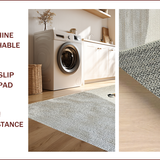 Ultra Soft Area Rug, Non Slip, Stain Resistant, Washable Area Rugs for Living Room, Bedroom, Modern Neutral Animal Print Entryway Carpet(Beige)